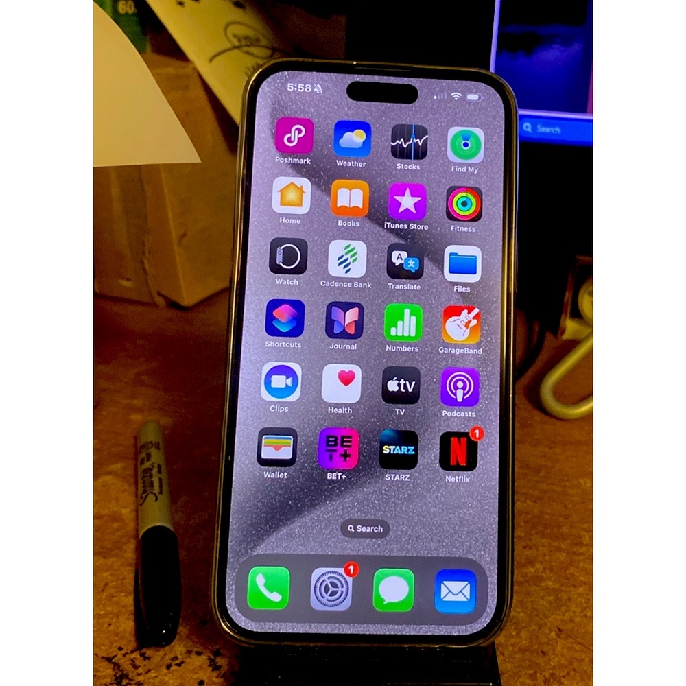 Apple titanium iPhone 15 pro max